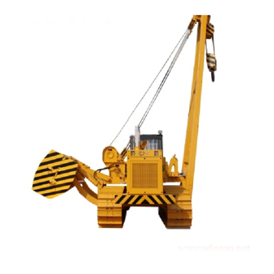 Pipelier de type rampant avec bras de levage hydraulique pour la construction de pipelines de terrain